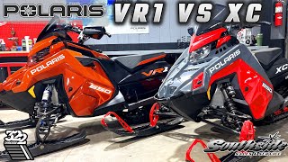 2024 POLARIS INDY VR1 VS INDY XC MODEL WHAT ARE THE MAIN DIFFERENCES WALKER EVANS  FOX QS3 [upl. by Edlun]