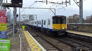 HD AngryEyed and Crossrail Class 315s 21032015 [upl. by Shena]