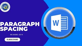 Paragraph Spacing In Ms Word 2019 [upl. by Raseda]