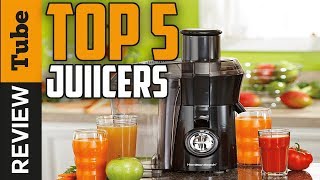 ✅Juicer Top 5 Best Juicer Buying Guide [upl. by Nelrac287]