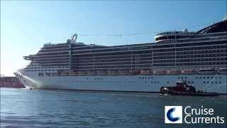 MSC Divina Arrives In Port Miami [upl. by Aneej]