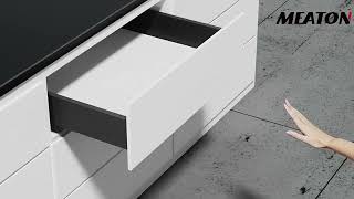 SP1930 soft close with push open slim drawer box [upl. by Friederike]