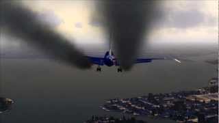 Boeing 757200 Crash New York [upl. by Tamma363]