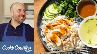 How to Make Comforting Khao Man Gai ThaiStyle Chicken and Rice [upl. by Isiad833]