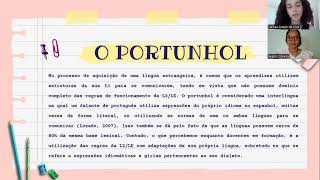 Interferências do dialeto baiano no processo de aquisição de língua espanhola em estudantes do NUPEL [upl. by Rieth]