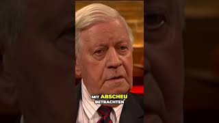 Deutsche Regierung und Hedgefonds Ein Aufruf zur Zusammenarbeit und mehr Aktion Helmut Schmidt [upl. by Yelir]