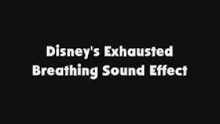 Disneys Exhausted Breathing SFX [upl. by Lamok885]