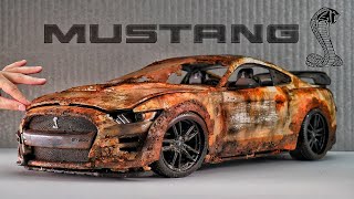 Restoration Abandoned Ford Mustang Shelby GT500  Muscle Car Restoration and Rebuild [upl. by Hnirt]