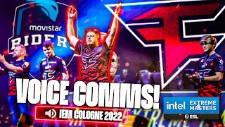 FaZe Take Down the Spaniards Movistar for the Grand Final IEM Cologne VOICE COMMS [upl. by Dinnie799]