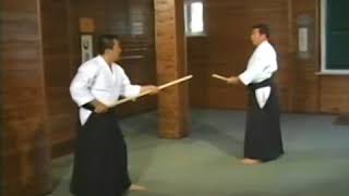 31 Kumi Jo Partner Practice by Saito Sensei Iwama Aikido [upl. by Eerised51]