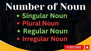 Regular Irregular Singular and Plural Nouns  Numbers Of Noun  Lec  8 [upl. by Oilerua]