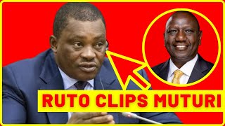 The Inside Story of Ruto’s Plan to Clip Justin Muturi’s Powers and What It Means for Kenya [upl. by Binnie741]