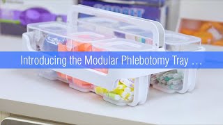 Why the Modular Phlebotomy Tray is Perfect for Draw Supplies [upl. by Saxet]