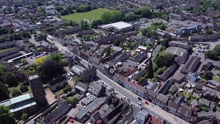 Towcester  Northamptonshire Drone [upl. by Hardie796]