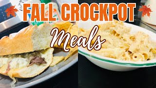 FALL DUMP amp GO CROCKPOT DINNERS  The BEST Quick amp EASY 3INGREDIENT Slow Cooker Meals [upl. by Ancier]