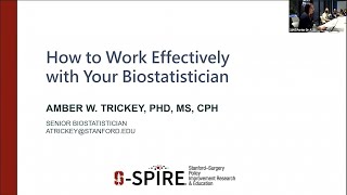 How to Work Effectively With Your Biostatistician [upl. by Kinny202]