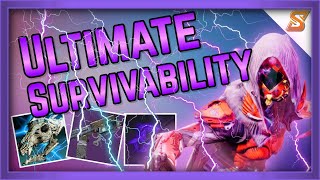 THIS BUILD GIVES YOU CRAZY SURVIVABILITY PRISMATIC HUNTER  DESTINY 2 [upl. by Llemaj]