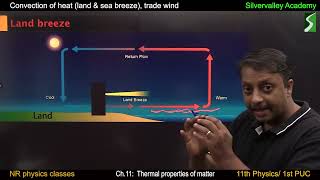 Ch11 convection land amp sea breeze trade winds  Thermal properties of matter  XI physics  NR [upl. by Aikkan]