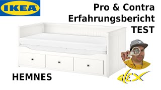 🔴 IKEA HEMNES Bett Test Erfahrung Pro amp Contra Vor amp Nachteile Tipps Tricks Erfahrungsbericht Fazit [upl. by Lull]