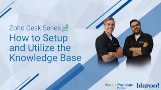 How to Setup and Utilize The Knowledge Base in Zoho Desk  Zoho Tutorial [upl. by Milan]