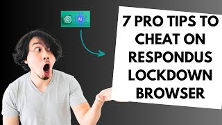 7 PRO TIPS TO CHEAT ON RESPONDUS LOCKDOWN BROWSER  How to Bypass Respondus Lockdown Browser 2024 [upl. by Kristofer]