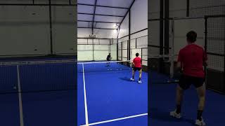 Transition exercise to the volley padelpeople lifestyle sports padeltraining padel [upl. by Anekam]