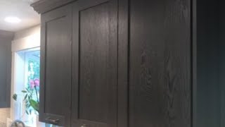 New Kitchen Build Using a Ceruse Finish Technique [upl. by Ahsinahs]