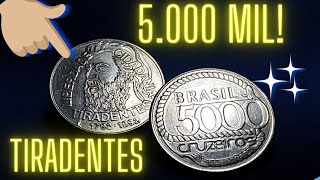 5 MIL CRUZEIROS DO TIRADENTES VALE MAIS DE 1000 REAIS🤑 [upl. by Niel401]