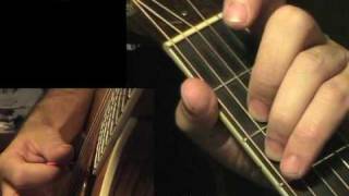 Knocking On Heavens Door Acoustic Guitar Lesson  TAB by GuitarNick [upl. by Ellersick]