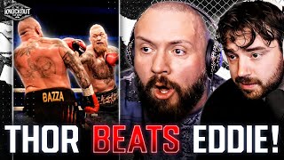 THOR DEFEATS EDDIE HALL  Live Reaction [upl. by Dust]