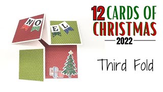 12 Cards of Christmas  Third Fold [upl. by Tuddor996]