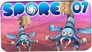 Spore Gameplay  Lets Play  07  EIN RAUMSCHIFF  WUZZUP [upl. by Winchester]