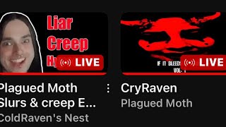 The Cold Moth War Cold Raven VS Plagued Moth Live Stream War [upl. by Cacka]