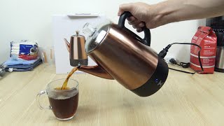 Moss and Stone Electric Percolator  How to Use Demo [upl. by Ottie425]