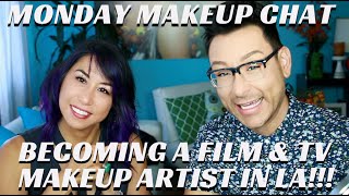 How to Become a Working Freelance Makeup Artist in TV amp Film MondayMakeupChat  mathias4makeup [upl. by Nabalas]