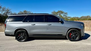 2022 Cadillac Escalade ESV with 24quot Vossen HF64 Wheels [upl. by Harmonia327]