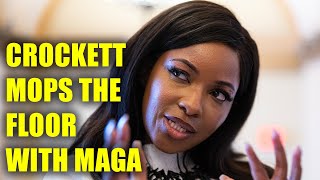 Jasmine Crockett Mops The Floor With Pathetic MAGA Policies [upl. by Nial410]