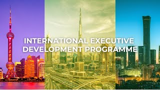 International Executive Development Programme [upl. by Iel]