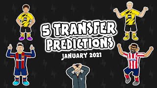 5 TRANSFER predictions for January [upl. by Frieder]