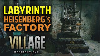 Heisenbergs Factory Labyrinth Puzzle Solution amp Ball Location  Resident Evil 8 Village RE8 Guide [upl. by Reivaz514]