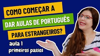 PLE passo a passo  Como se preparar para ensinar português para estrangeiros [upl. by Fitalludba224]