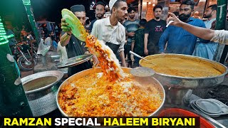 Halim Biryani Sirf Ramzan mai  Paan Mandi ki Special  Karachi Street Food at Night  Ramadan Sehri [upl. by Meryl175]