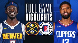 NUGGETS at CLIPPERS  NBA PRESEASON FULL GAME HIGHLIGHTS  October 17 2023 [upl. by Ennaitak278]