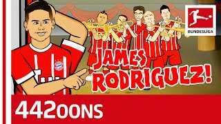 The James Rodriguez Song  Powered by 442oons [upl. by Nhepets]