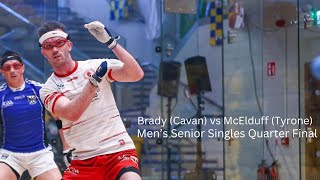 Mens Senior 40x20 Singles QF 2024  Paul Brady Cavan vs Conor McElduff Tyrone [upl. by Beryl]