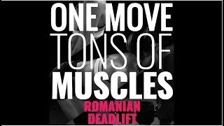 Romanian Deadlift  One Move Tons of Muscles  SHAPE [upl. by Bandur832]