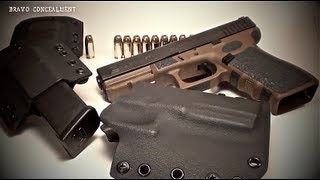 Bravo Concealment Kydex Holster  Glock 21 [upl. by Elke884]