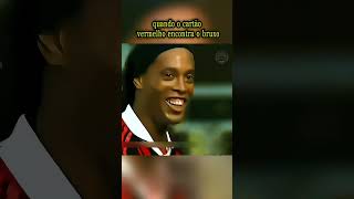 Ronaldinho driblou o juiz skills humor [upl. by Auqined472]