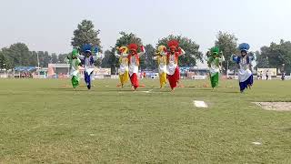 Bhangra GHG khalsa college Gurusar sudhar Best performance [upl. by Inilahs]