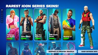 25 Rarest Icon Skins in Fortnite [upl. by Delgado]